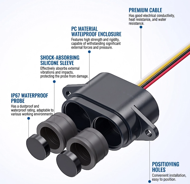 Ultrasonic Liquid Level Monitoring Sensor
