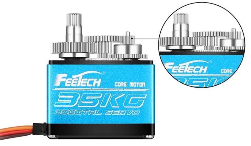 35kg Metal Waterproof Servo
